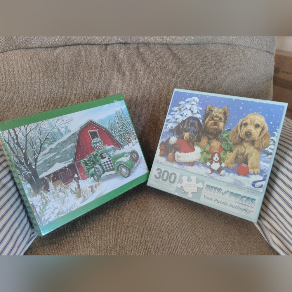 2 Christmas puzzles